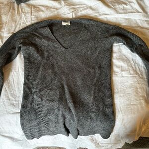 Wilfred Charcoal Knit Sweater